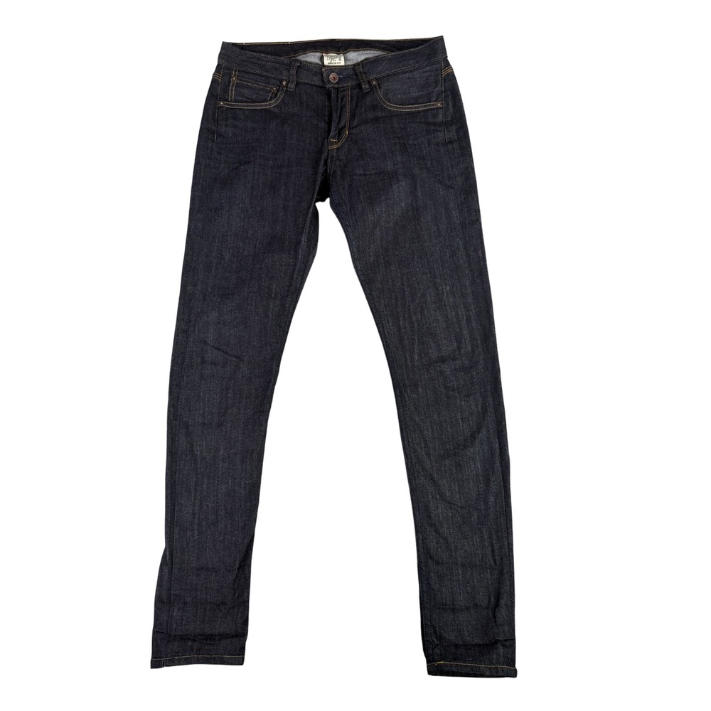 Railcar Fine Goods Jeans Womens 31 Dark Indigo‎ Raw Denim Made in USA